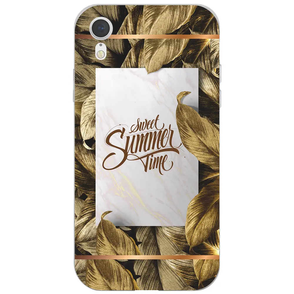 Apple iPhone XR Şeffaf Telefon Kılıfı - Sweet Summer