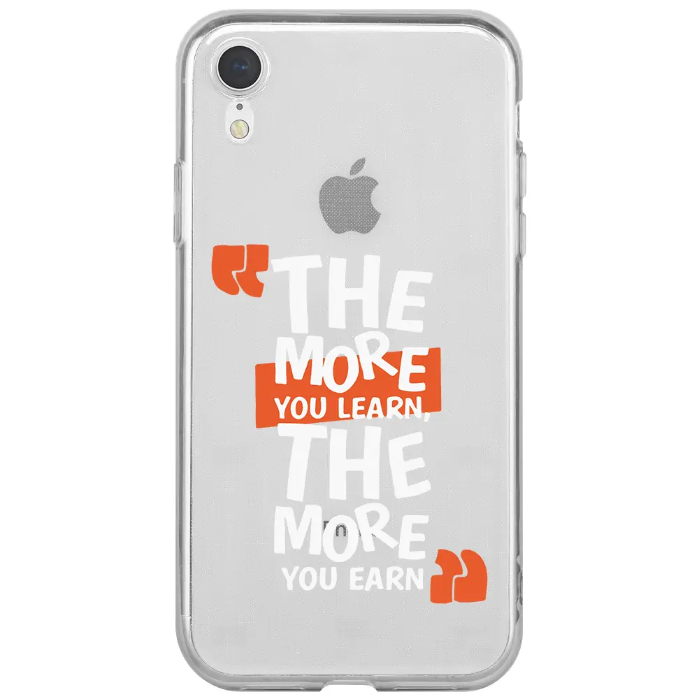 Apple iPhone XR Şeffaf Telefon Kılıfı - The More