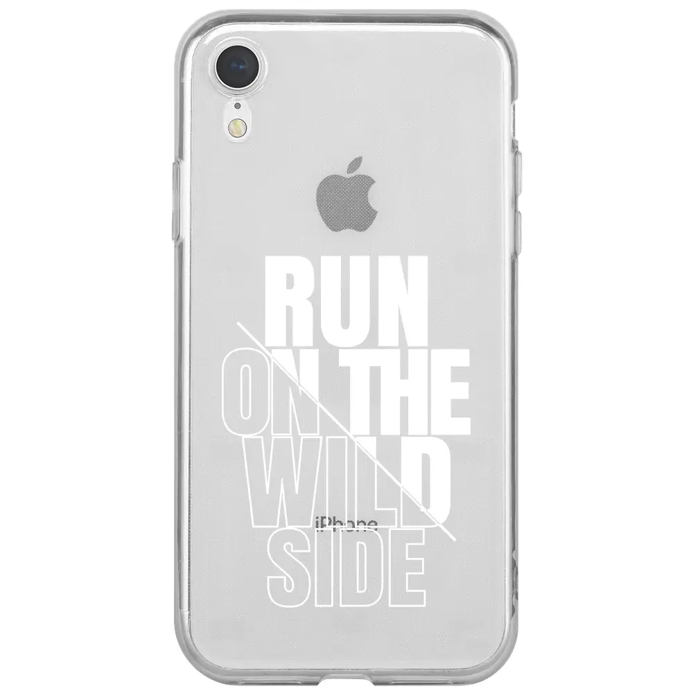 Apple iPhone XR Şeffaf Telefon Kılıfı - Wild Side