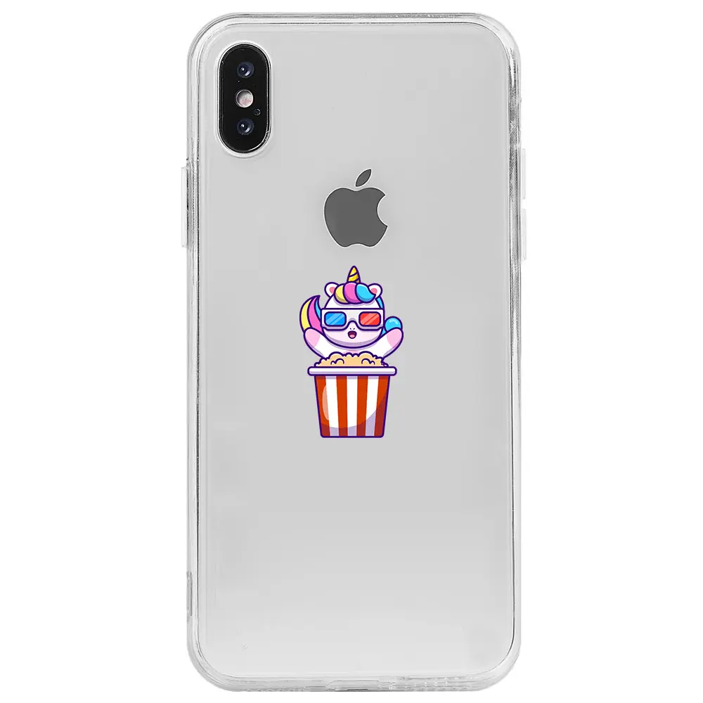 Apple iPhone XS Şeffaf Telefon Kılıfı - Moviecorn