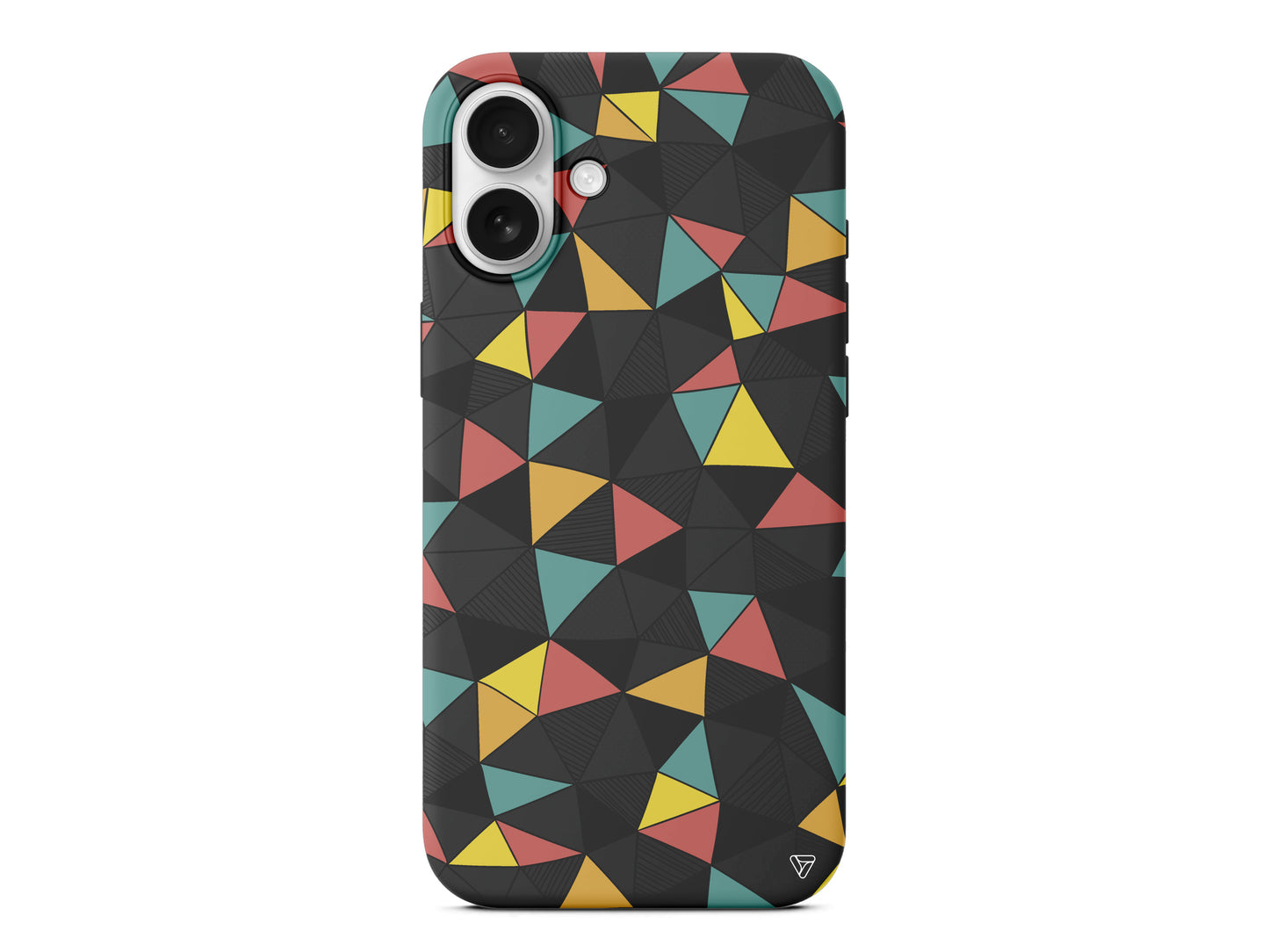 Mosaic Lansman Model İçi Kadife Silikon Telefon Kılıfı