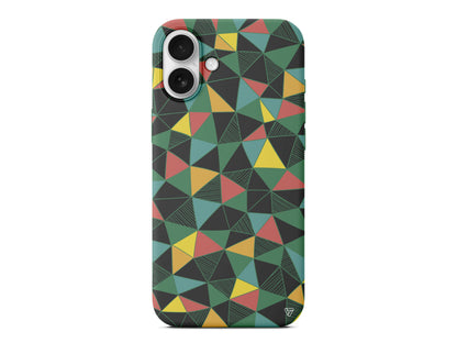 Mosaic Lansman Model İçi Kadife Silikon Telefon Kılıfı