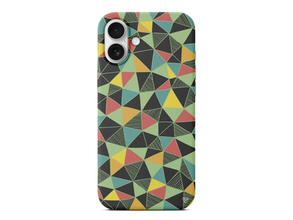 Mosaic Lansman Model İçi Kadife Silikon Telefon Kılıfı