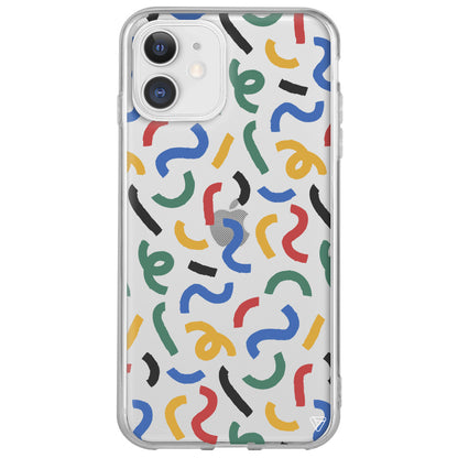 Colorfull 2 Lansman Model İçi Kadife Silikon Telefon Kılıfı