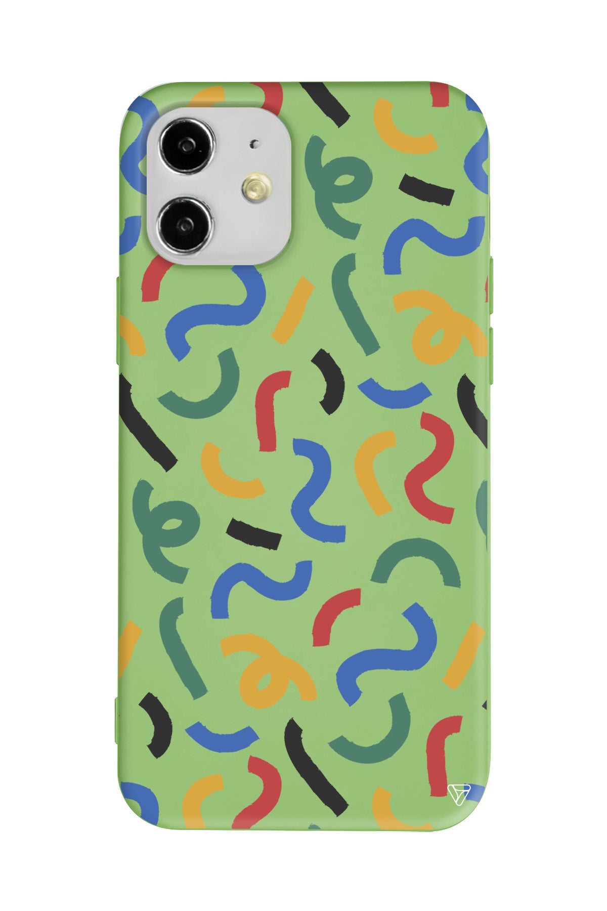 Colorfull 2 Lansman Model İçi Kadife Silikon Telefon Kılıfı