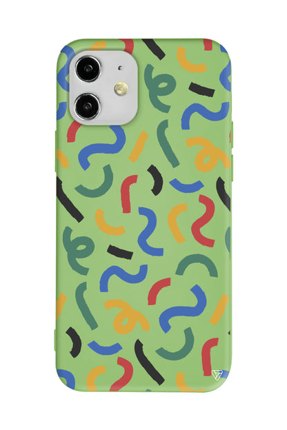 Colorfull 2 Lansman Model İçi Kadife Silikon Telefon Kılıfı