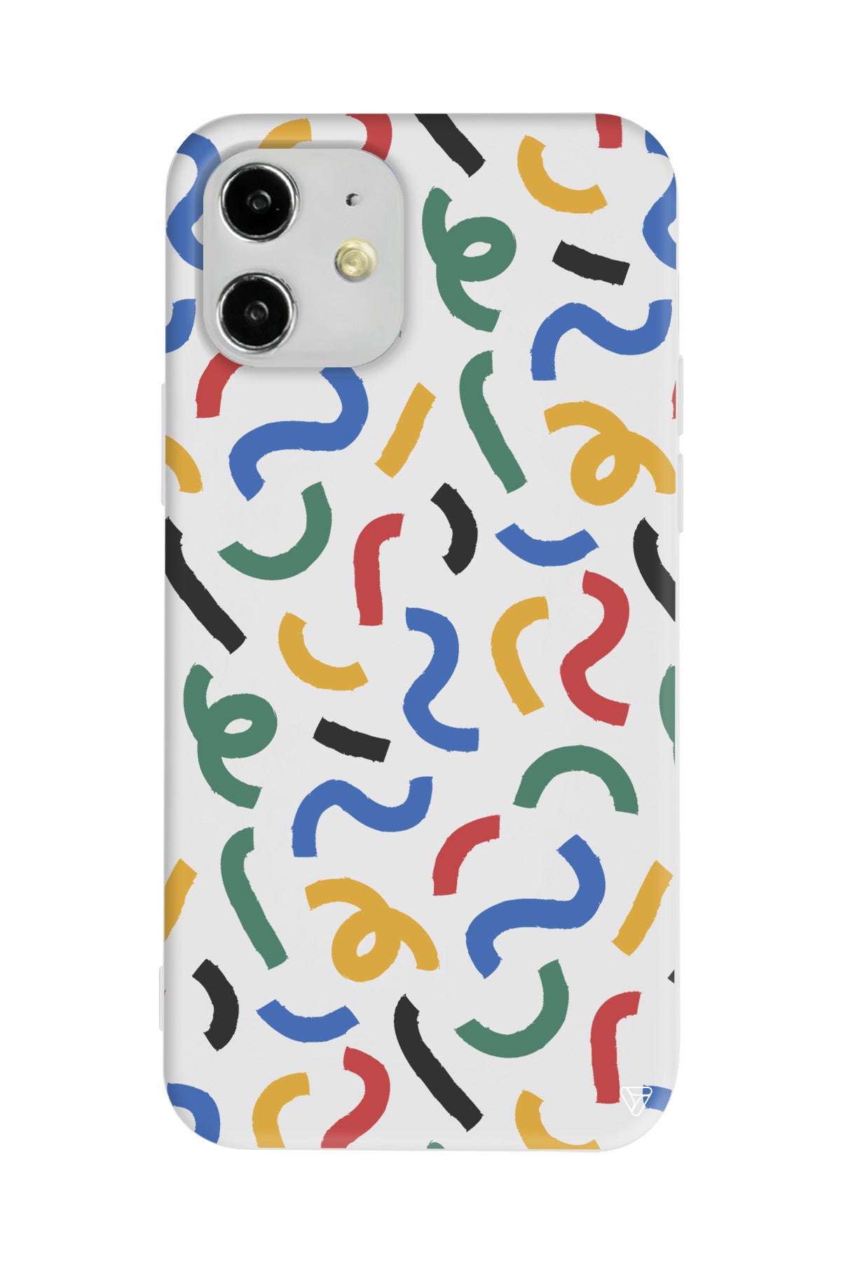 Colorfull 2 Lansman Model İçi Kadife Silikon Telefon Kılıfı