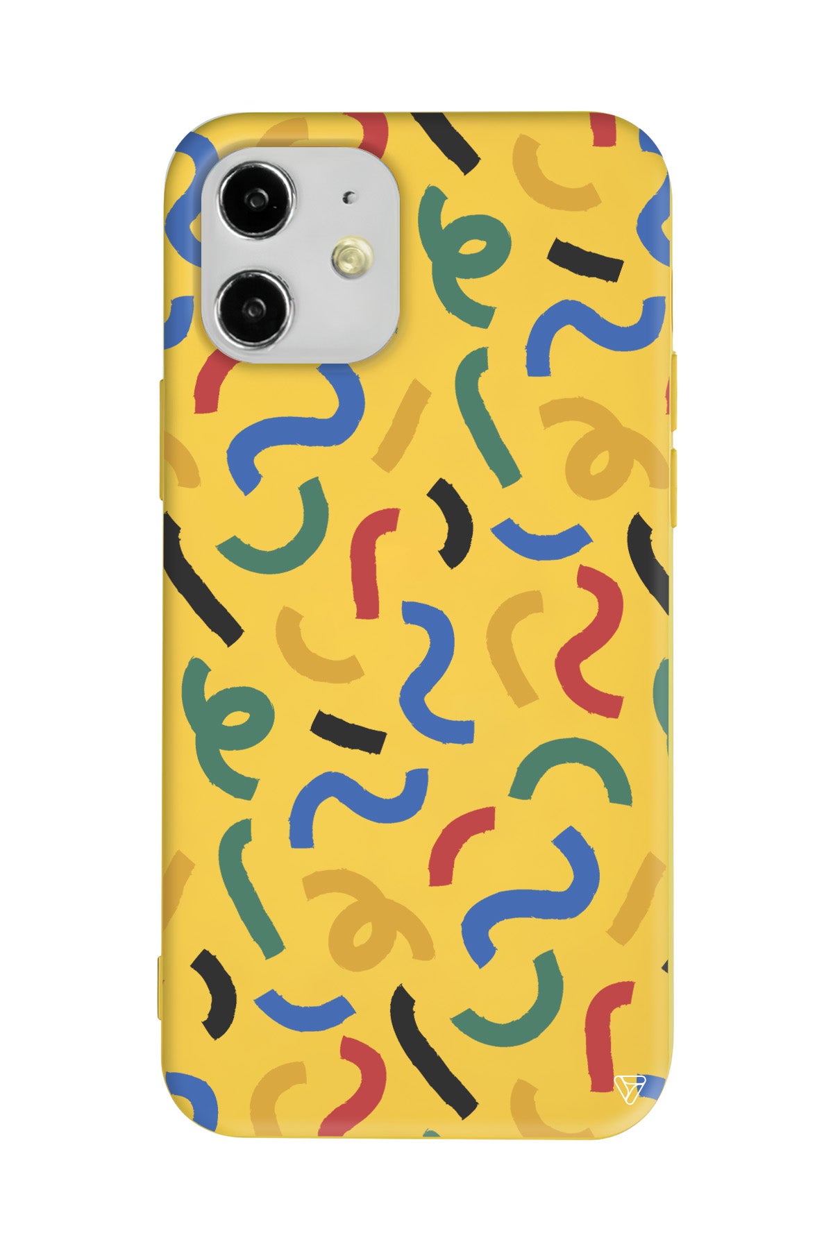 Colorfull 2 Lansman Model İçi Kadife Silikon Telefon Kılıfı