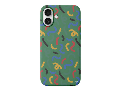 Colorfull 2 Lansman Model İçi Kadife Silikon Telefon Kılıfı