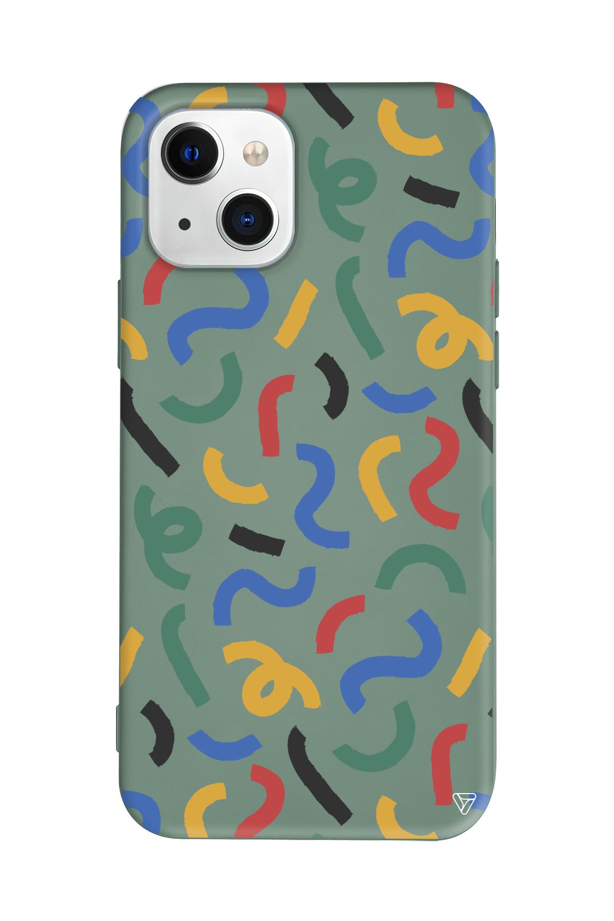 Colorfull 2 Lansman Model İçi Kadife Silikon Telefon Kılıfı