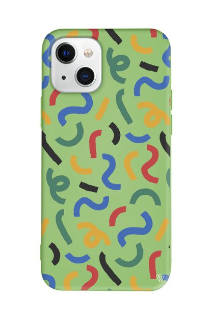 Colorfull 2 Lansman Model İçi Kadife Silikon Telefon Kılıfı