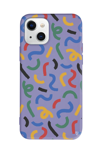 Colorfull 2 Lansman Model İçi Kadife Silikon Telefon Kılıfı