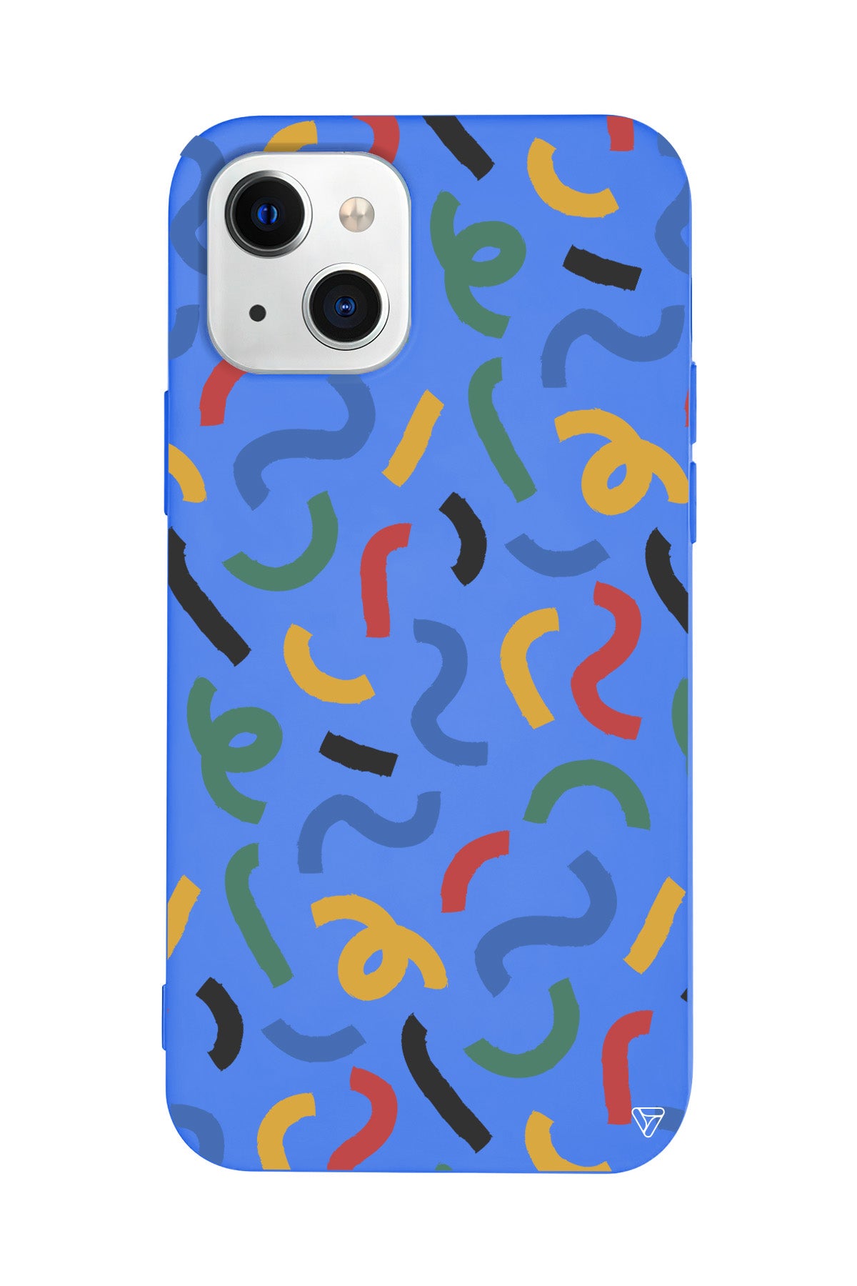 Colorfull 2 Lansman Model İçi Kadife Silikon Telefon Kılıfı