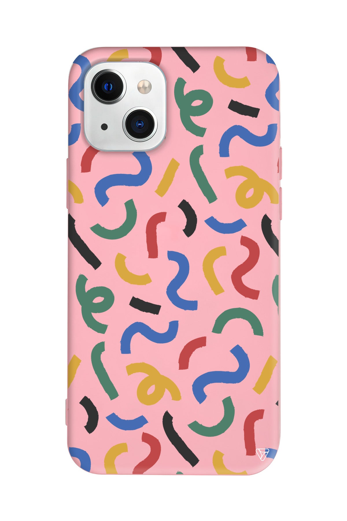 Colorfull 2 Lansman Model İçi Kadife Silikon Telefon Kılıfı