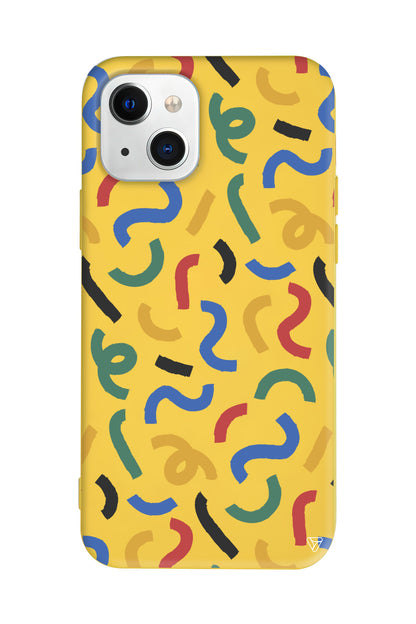 Colorfull 2 Lansman Model İçi Kadife Silikon Telefon Kılıfı