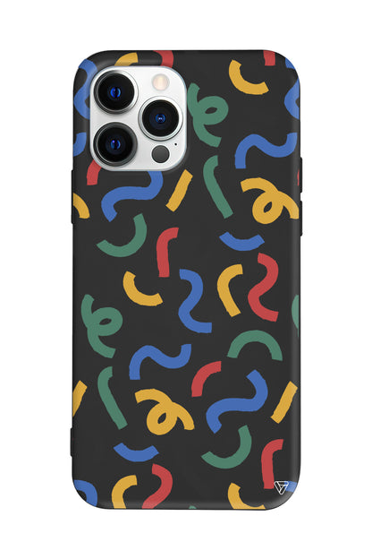 Colorfull 2 Lansman Model İçi Kadife Silikon Telefon Kılıfı