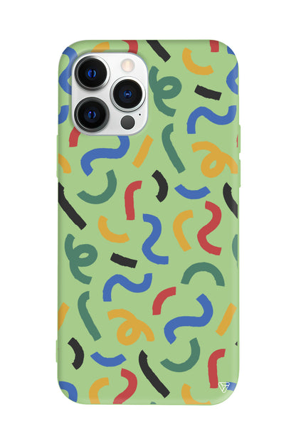 Colorfull 2 Lansman Model İçi Kadife Silikon Telefon Kılıfı