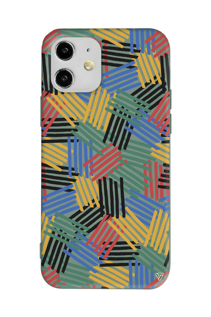 Colorfull 6 Lansman Model İçi Kadife Silikon Telefon Kılıfı