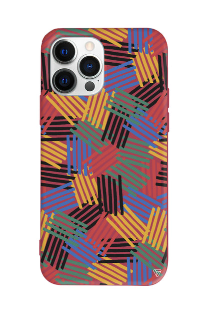 Colorfull 6 Lansman Model İçi Kadife Silikon Telefon Kılıfı