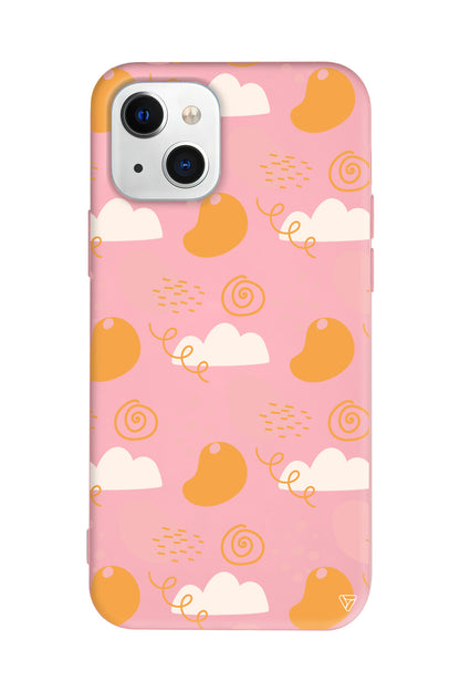 Abstract Lansman Model İçi Kadife Silikon Telefon Kılıfı