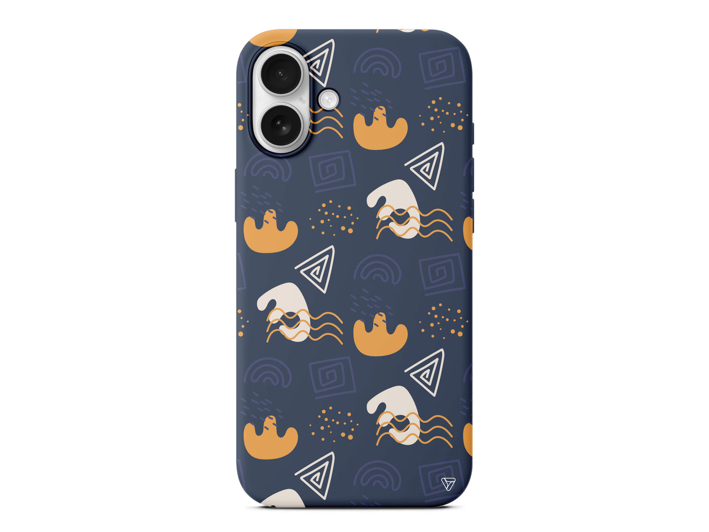 Abstract 2 Lansman Model İçi Kadife Silikon Telefon Kılıfı