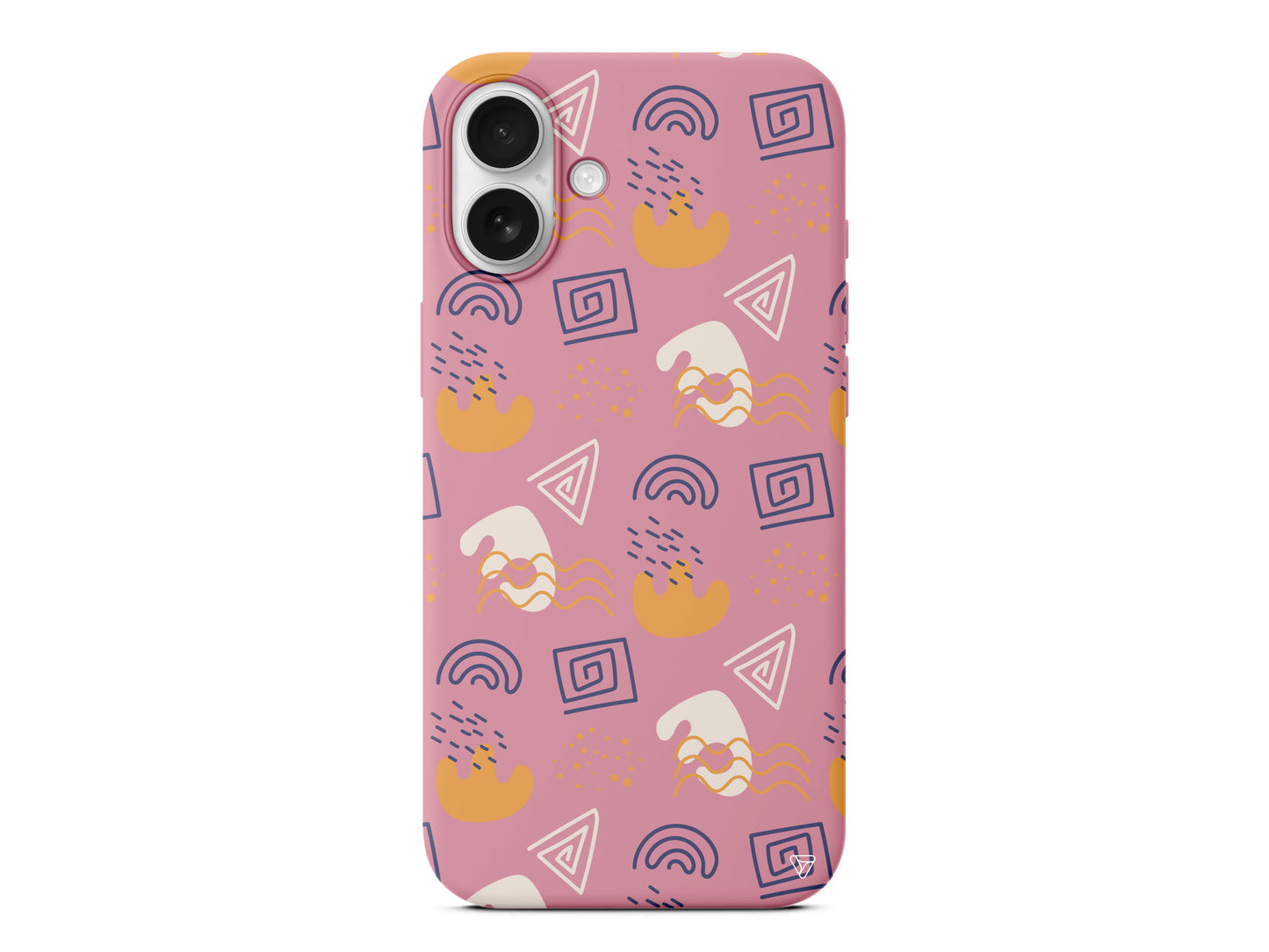 Abstract 2 Lansman Model İçi Kadife Silikon Telefon Kılıfı