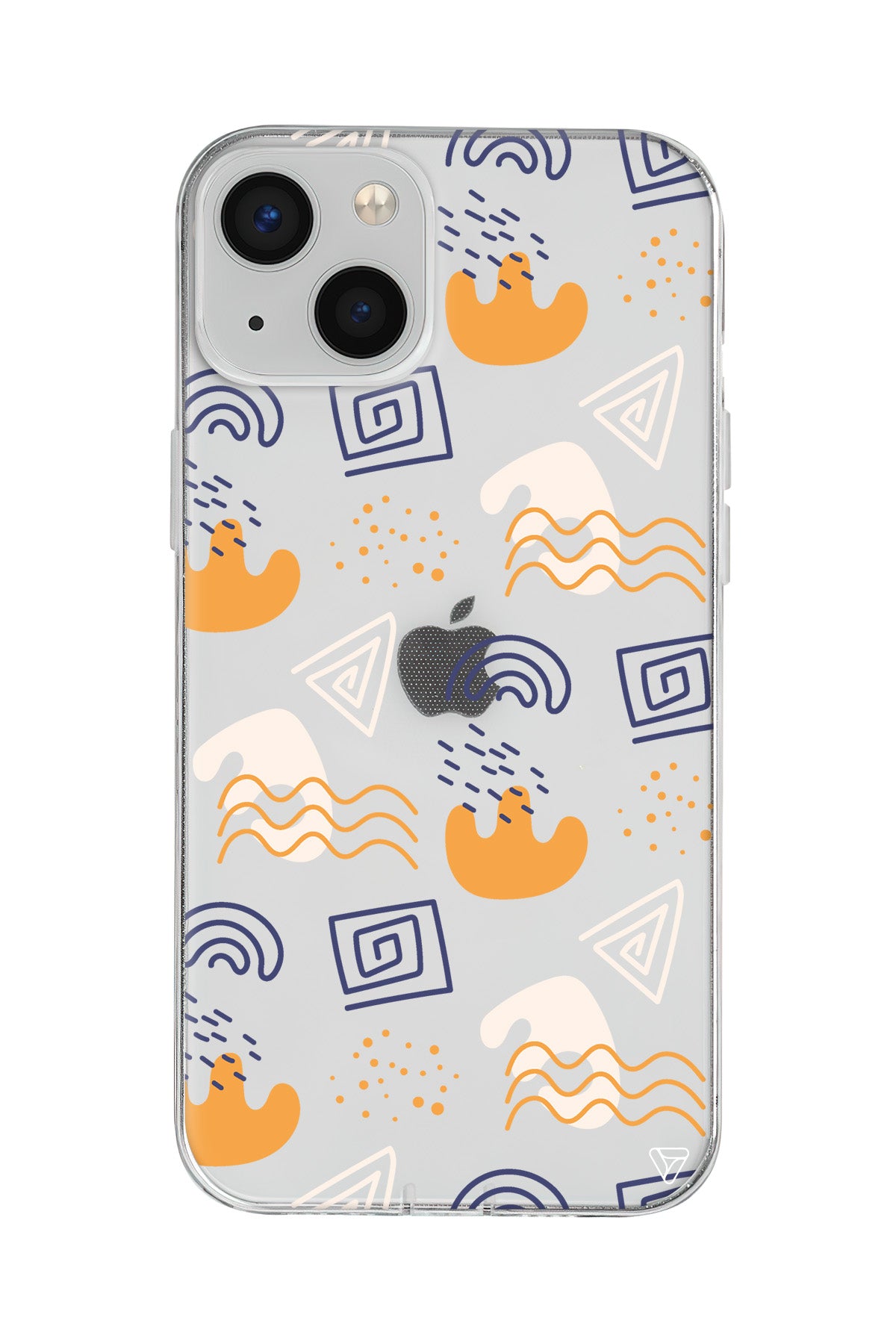 Abstract 2 Lansman Model İçi Kadife Silikon Telefon Kılıfı