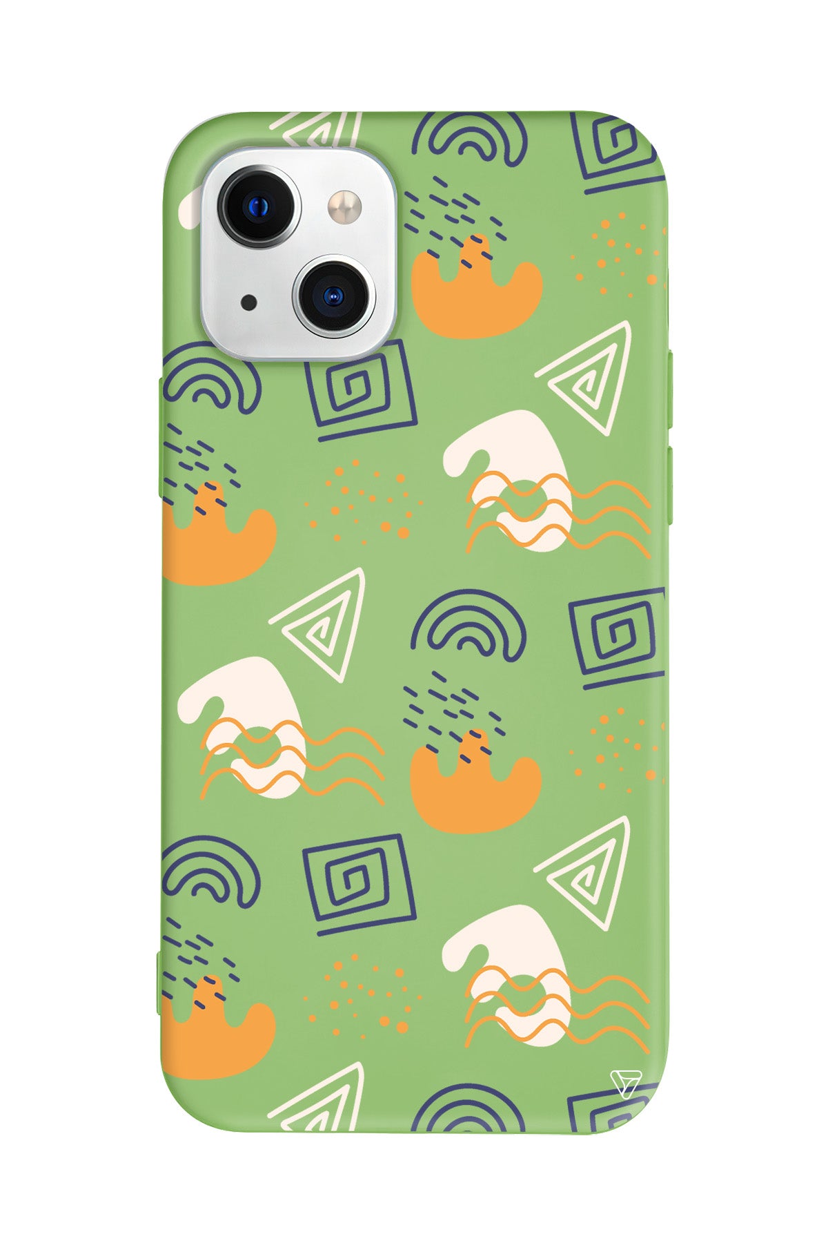 Abstract 2 Lansman Model İçi Kadife Silikon Telefon Kılıfı