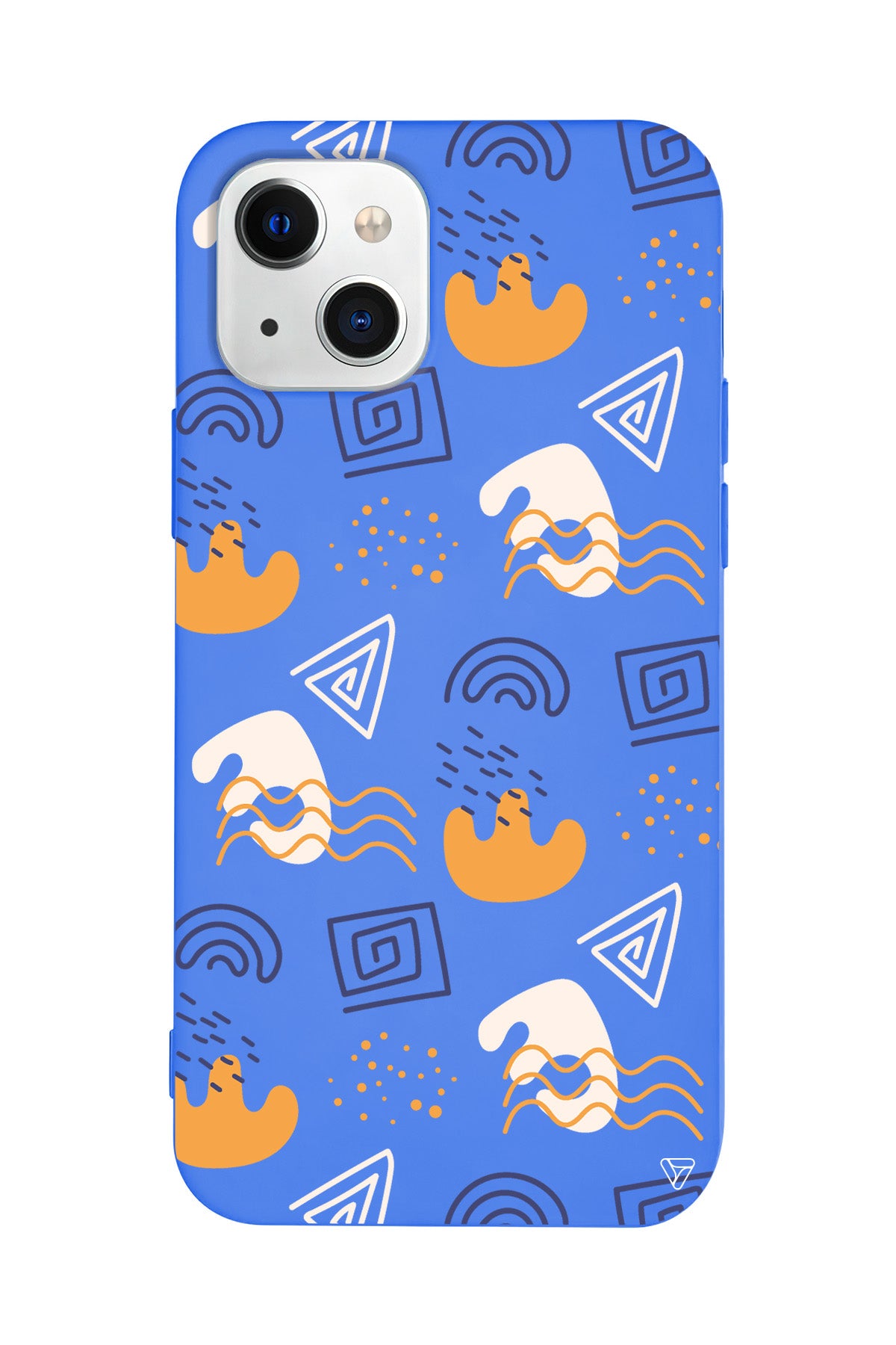 Abstract 2 Lansman Model İçi Kadife Silikon Telefon Kılıfı