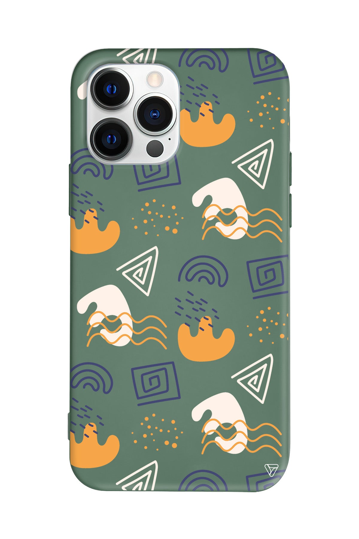 Abstract 2 Lansman Model İçi Kadife Silikon Telefon Kılıfı