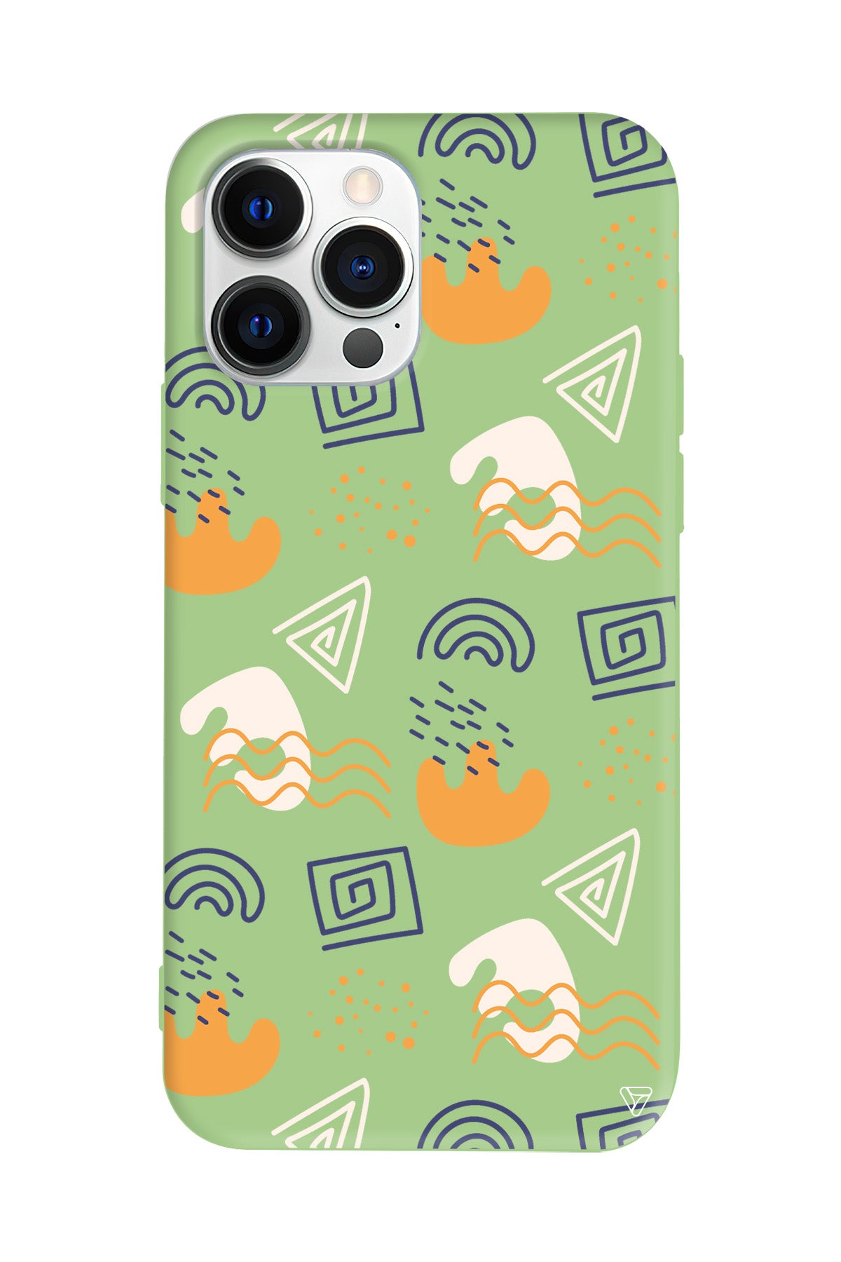 Abstract 2 Lansman Model İçi Kadife Silikon Telefon Kılıfı