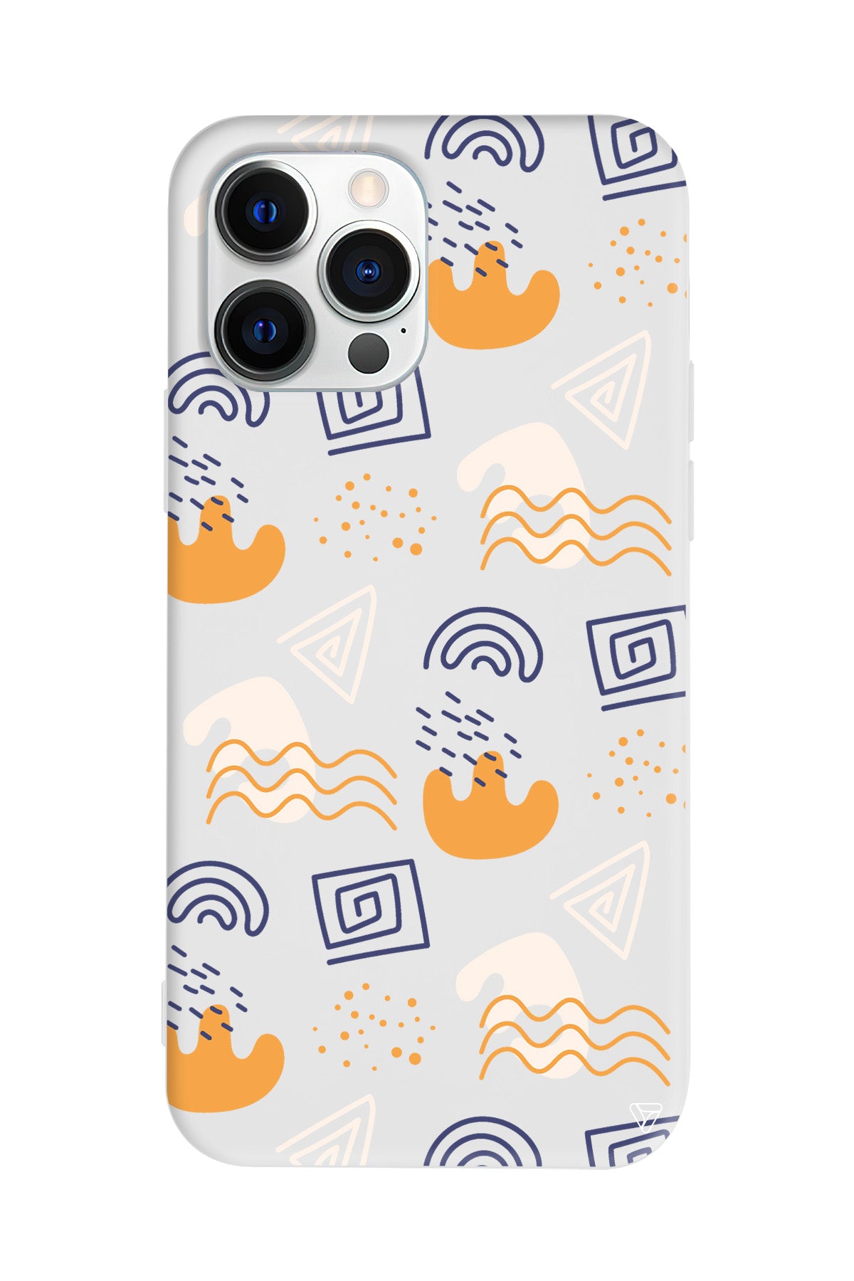 Abstract 2 Lansman Model İçi Kadife Silikon Telefon Kılıfı