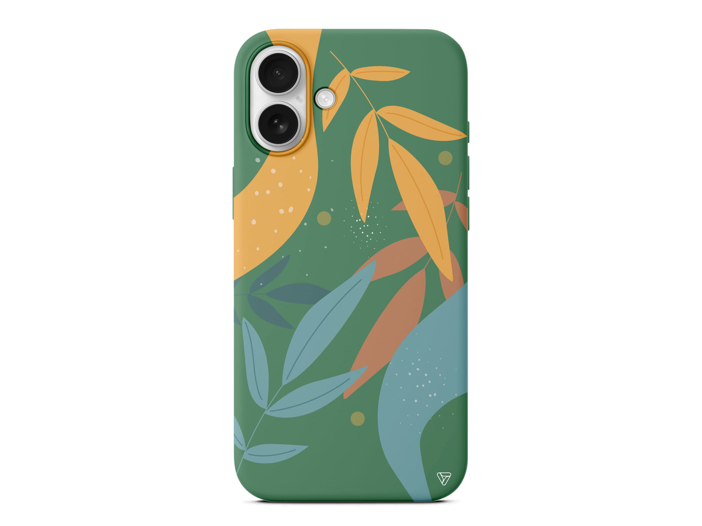 Leaf Shape Lansman Model İçi Kadife Silikon Telefon Kılıfı