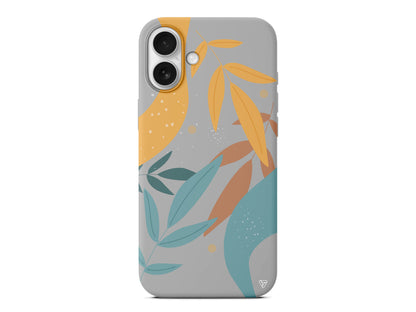 Leaf Shape Lansman Model İçi Kadife Silikon Telefon Kılıfı