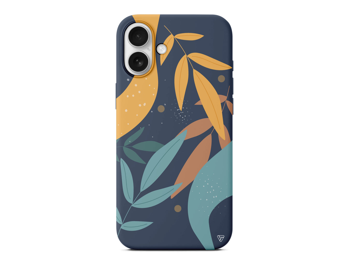 Leaf Shape Lansman Model İçi Kadife Silikon Telefon Kılıfı