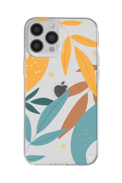 Leaf Shape Lansman Model İçi Kadife Silikon Telefon Kılıfı