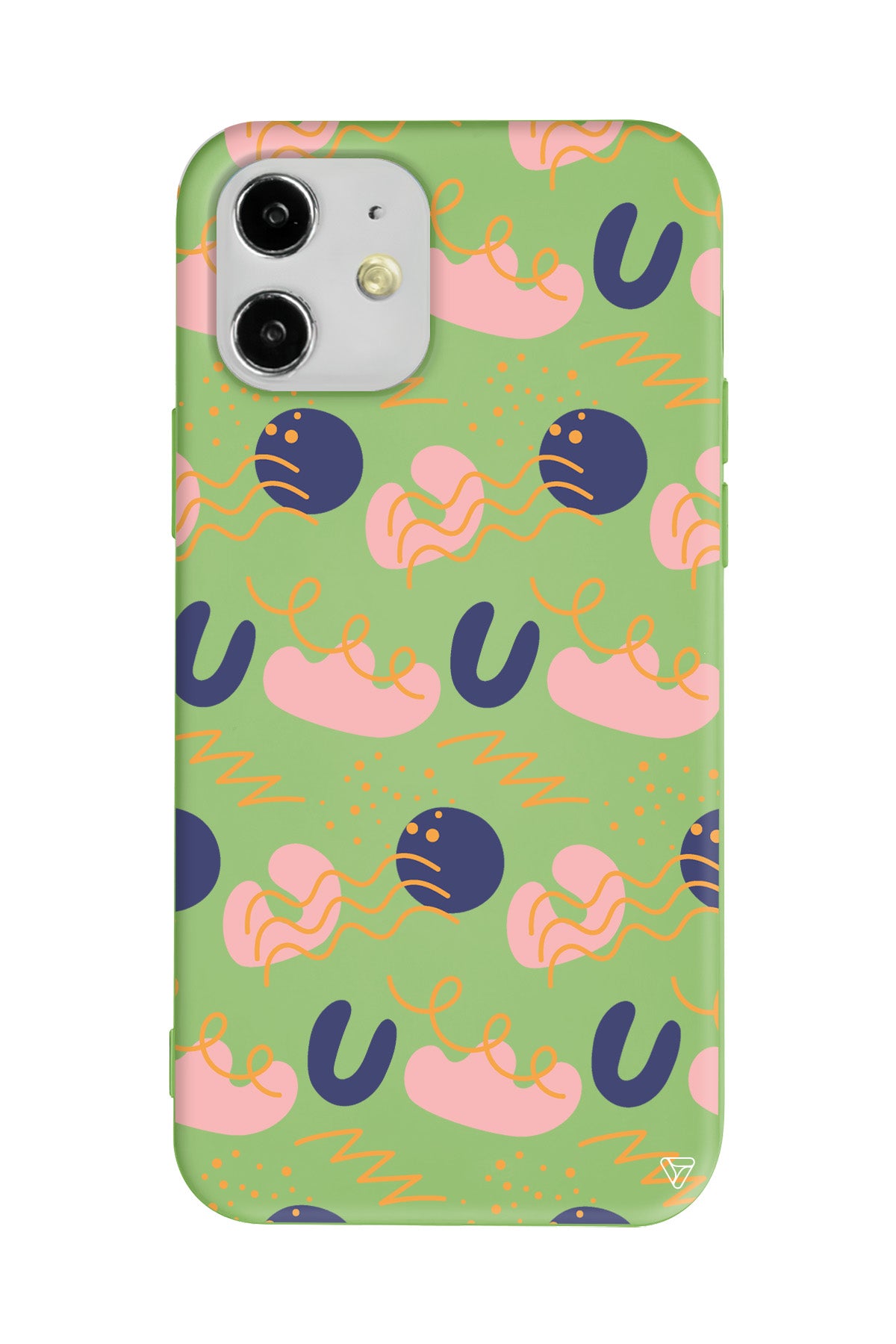 Abstract 1 Lansman Model İçi Kadife Silikon Telefon Kılıfı