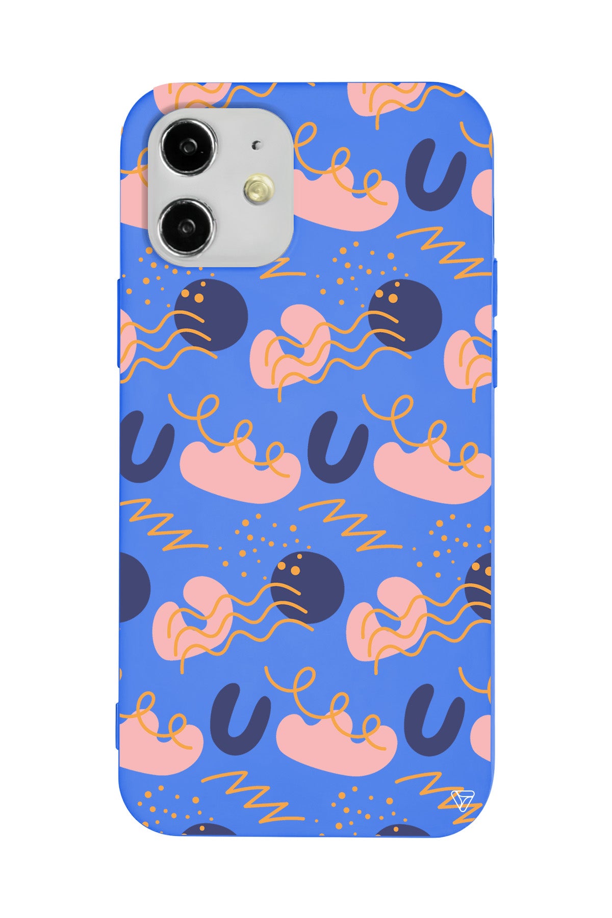 Abstract 1 Lansman Model İçi Kadife Silikon Telefon Kılıfı