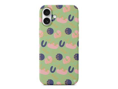 Abstract 1 Lansman Model İçi Kadife Silikon Telefon Kılıfı