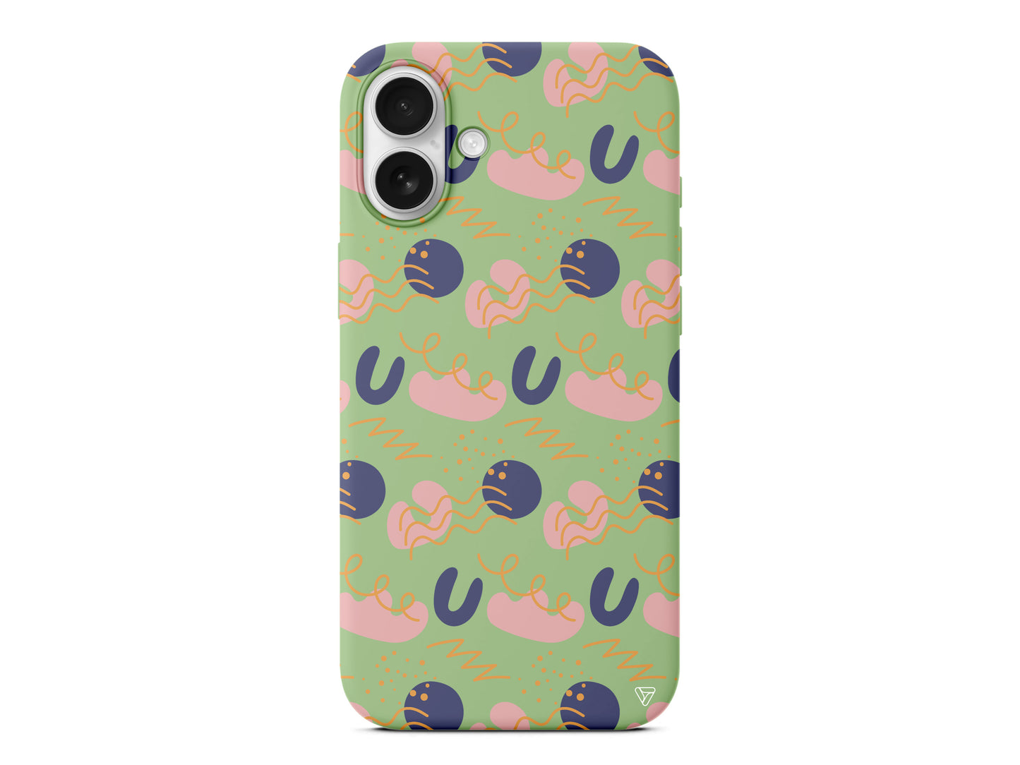 Abstract 1 Lansman Model İçi Kadife Silikon Telefon Kılıfı