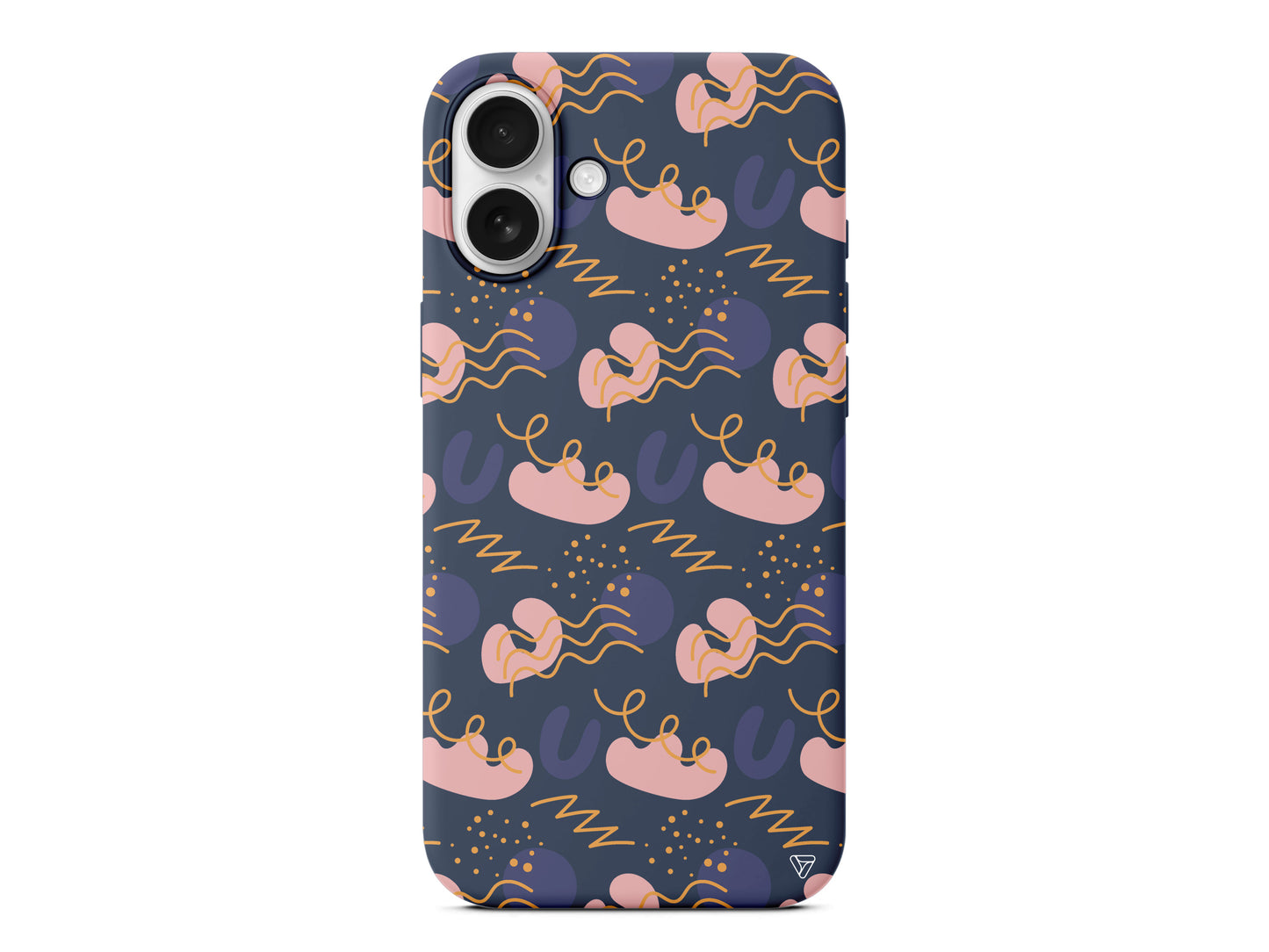 Abstract 1 Lansman Model İçi Kadife Silikon Telefon Kılıfı