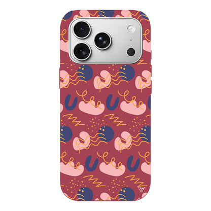 Abstract 1 Lansman Model İçi Kadife Silikon Telefon Kılıfı