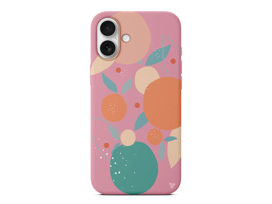 Orange Shape Lansman Model İçi Kadife Silikon Telefon Kılıfı – Plus Serisine Özel