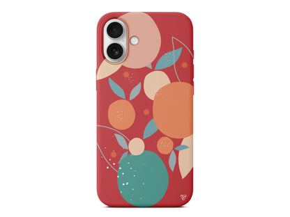 Orange Shape Lansman Model İçi Kadife Silikon Telefon Kılıfı – Plus Serisine Özel