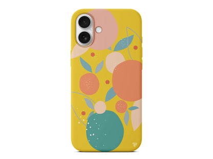 Orange Shape Lansman Model İçi Kadife Silikon Telefon Kılıfı – Plus Serisine Özel