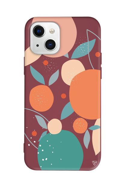 Orange Shape Lansman Model İçi Kadife Silikon Telefon Kılıfı – Plus Serisine Özel