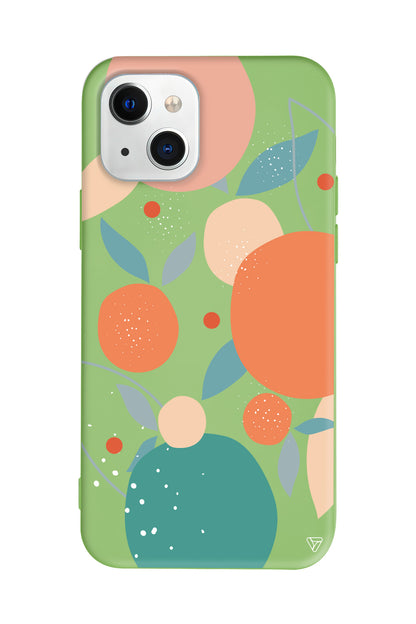 Orange Shape Lansman Model İçi Kadife Silikon Telefon Kılıfı – Plus Serisine Özel