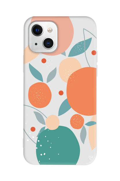 Orange Shape Lansman Model İçi Kadife Silikon Telefon Kılıfı – Plus Serisine Özel