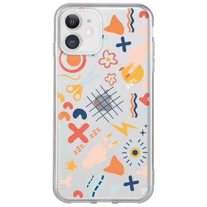 Peace Lansman Model İçi Kadife Silikon Telefon Kılıfı