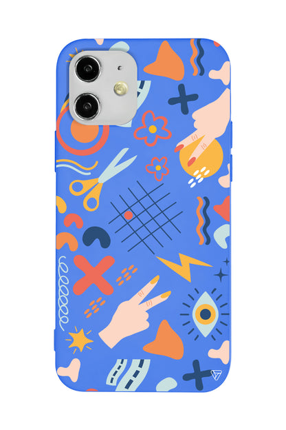 Peace Lansman Model İçi Kadife Silikon Telefon Kılıfı